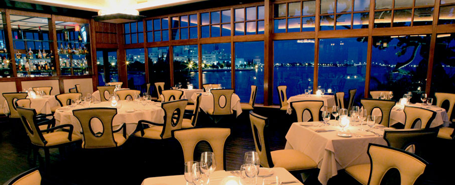  dining restaurant on Grove Isle the private island in Coconut Grove